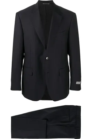 CANALI Single-breasted wool suit