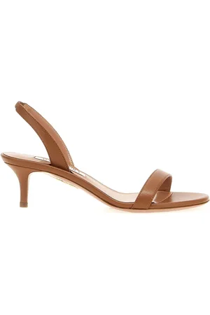 Aquazzura 50mm So Nude sandals