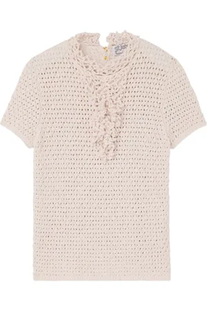 ST. JOHN Bouclé blouse