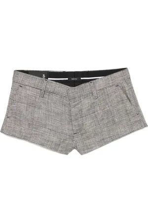 R13 Tailored mini shorts
