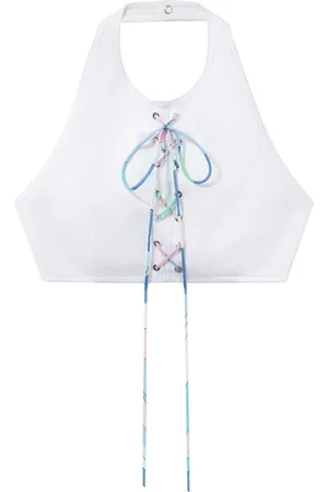 Puccini Lace-up top