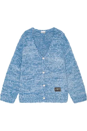 Ganni Speckle-knit cardigan