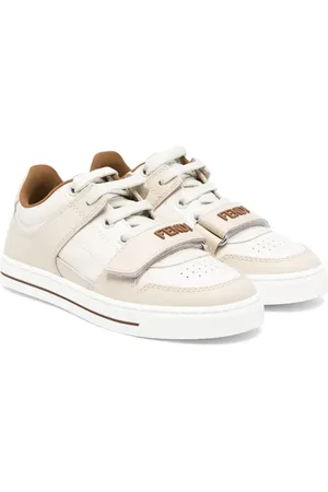 Fendi Rubberised-logo sneakers