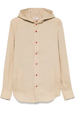 Kiton Hooded shirt