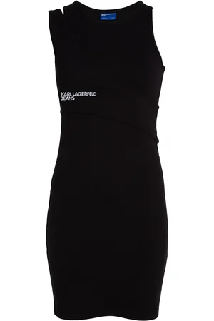 Karl Lagerfeld Ribbed-knit dress