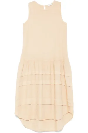PESERICO SIGN Linen midi dress