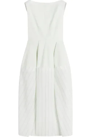 Lanvin V-back midi dress