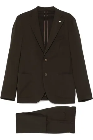LUIGI BIANCHI MANTOVA Virgin-wool suit