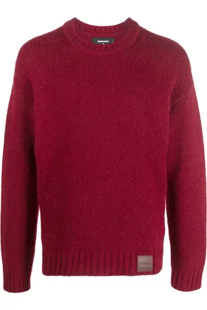 Dsquared2 Logo-patch knitted jumper