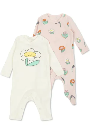 Stella McCartney Floral-print babygrow set