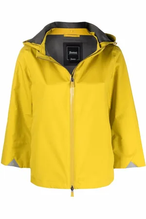 HERNO Cropped hooded jacket