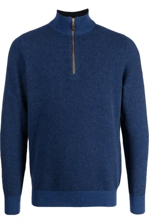N.PEAL Carnaby half-zip jumper