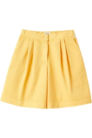 Il gufo Pleated shorts