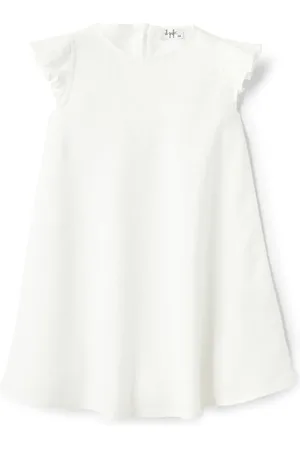 Il gufo Ruffled mini dress