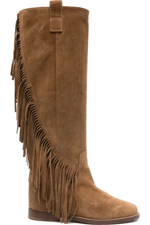 Via Roma Fringed boots