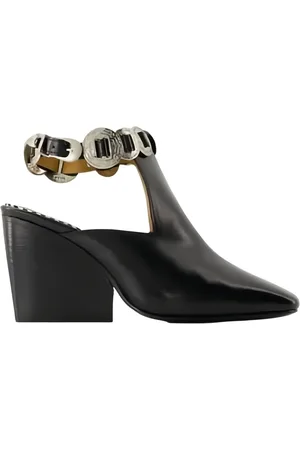 TOGA PULLA Buckle-detail block heel pumps