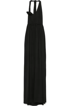 FISICO Stretch-jersey maxi dress