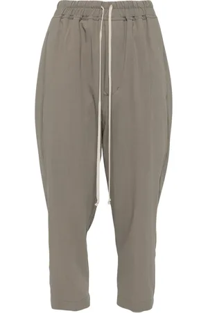 Rick Owens Drawstring astaires cropped trousers