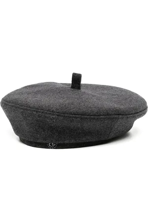 Ruslan Baginskiy Embroidered-logo detail beret
