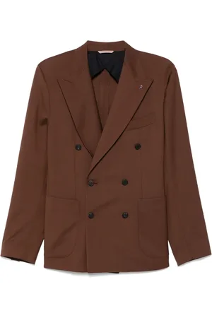 PESERICO SIGN Wool double-breasted blazer