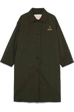 The Animals Observatory Logo-print raincoat