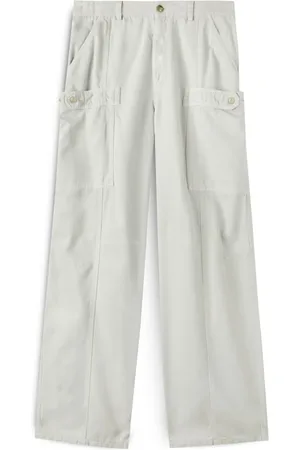 Palm Angels Patch-pocket wide-leg trousers