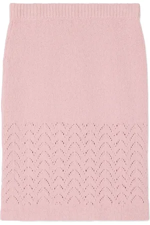 ST. JOHN Re-Edition Chevron skirt