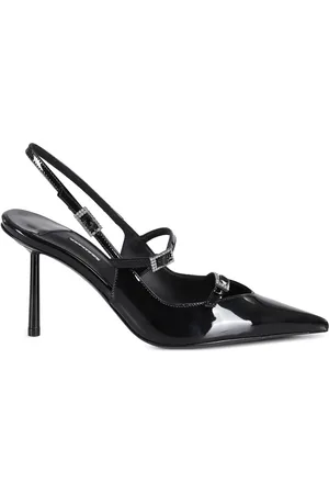 LE SILLA 80mm leather pumps