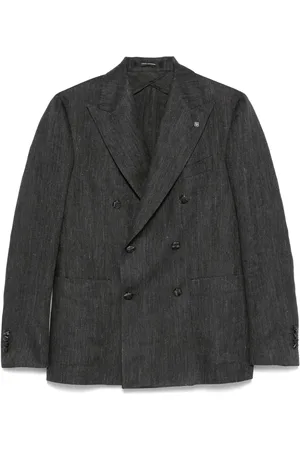 TAGLIATORE Herringbone-pattern blazer
