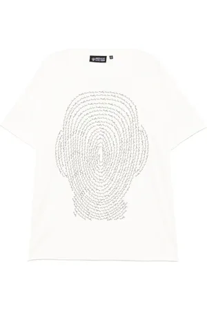MOSTLY HEARD RARELY SEEN Branded Finger Print t-shirt