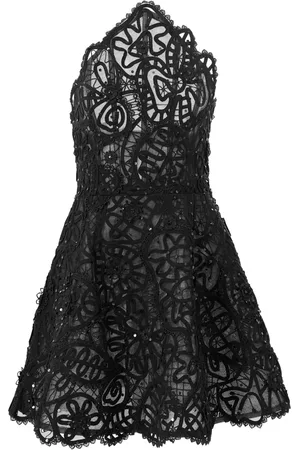 Carolina Herrera Embroidered mini dress