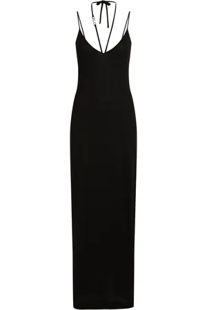 Karl Lagerfeld DNA Shine halterneck beach dress