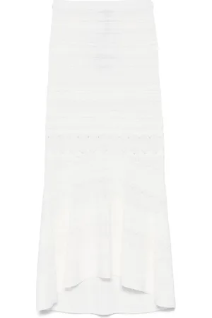 Twin-Set Knitted midi skirt