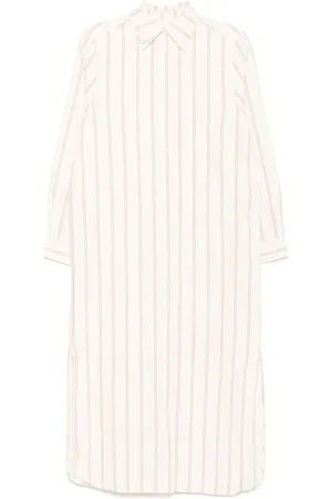 Totême Striped tunic dress