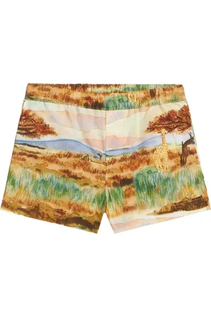 Roberto Cavalli Safari Print shorts