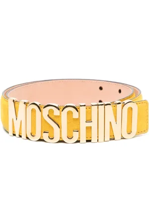 Moschino Logo-buckle belt
