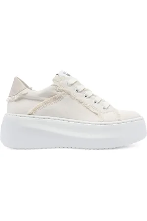 vic matiè Frayed-brim sneakers