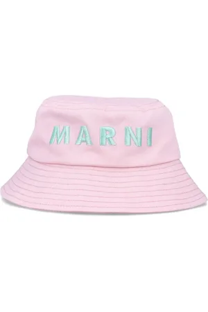 Marni Logo-embroidered bucket hat
