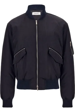 Salvatore Ferragamo Satin bomber jacket