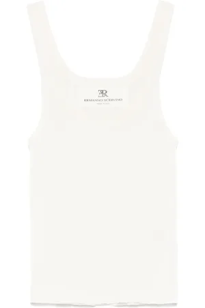 ERMANNO SCERVINO Crepe tank top