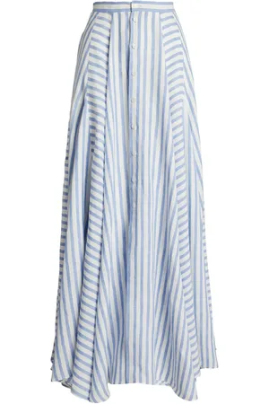 Ralph Lauren Striped maxi skirt