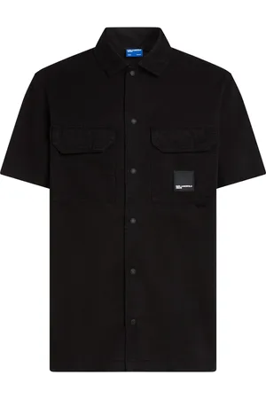 Karl Lagerfeld Logo-patch shirt