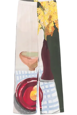 STINE GOYA Lemons On A Plate trousers