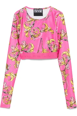 VERSACE Barocco-print top