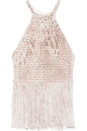 BLUMARINE Open-knit top