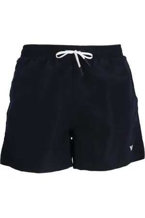 Emporio Armani Logo-print swim shorts