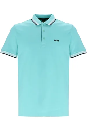 HUGO BOSS Logo-embroidered polo shirt