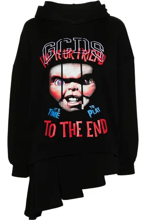 GCDS X Universal Chucky hooded mini dress