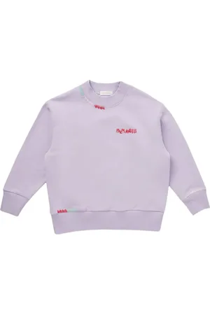 Palm Angels Logo-embroidered sweatshirt