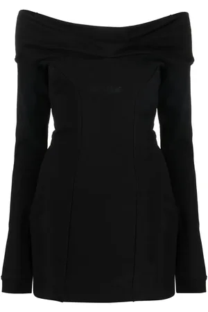 GCDS Off-shoulder mini dress